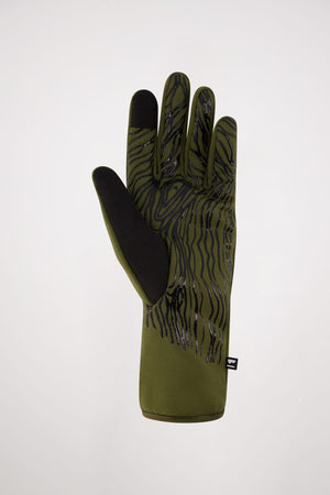 Amp Merino Fleece Gloves - Dark Olive