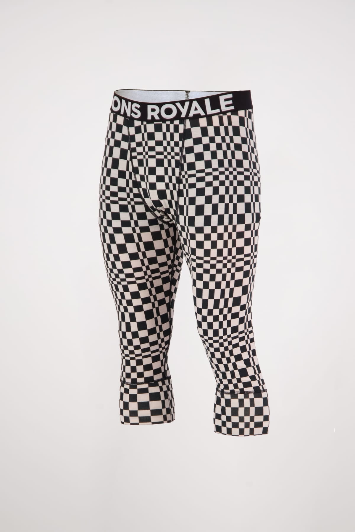 Cascade Merino Flex 3/4 Legging - Checkers - Mons Royale Canada