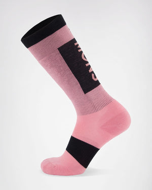 Unisex Atlas Merino Snow Sock - Dusty Pink