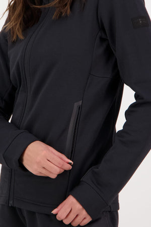 Arcadia Merino Fleece Jacket - Black