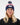 McCloud Merino Pom Pom Beanie - Snowflake / Navy | Unisex Beanie
