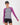 Bella Merino Long Sleeve - Purple Bolt / Grey Heather | Women's Long Sleeve Top