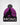 Mtn Pixel Merino Pom Pom Beanie - Purple Bolt / Black | Unisex Beanie