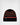 Stripey Merino Beanie - Black / Sun Orange / Tan | Unisex Beanie
