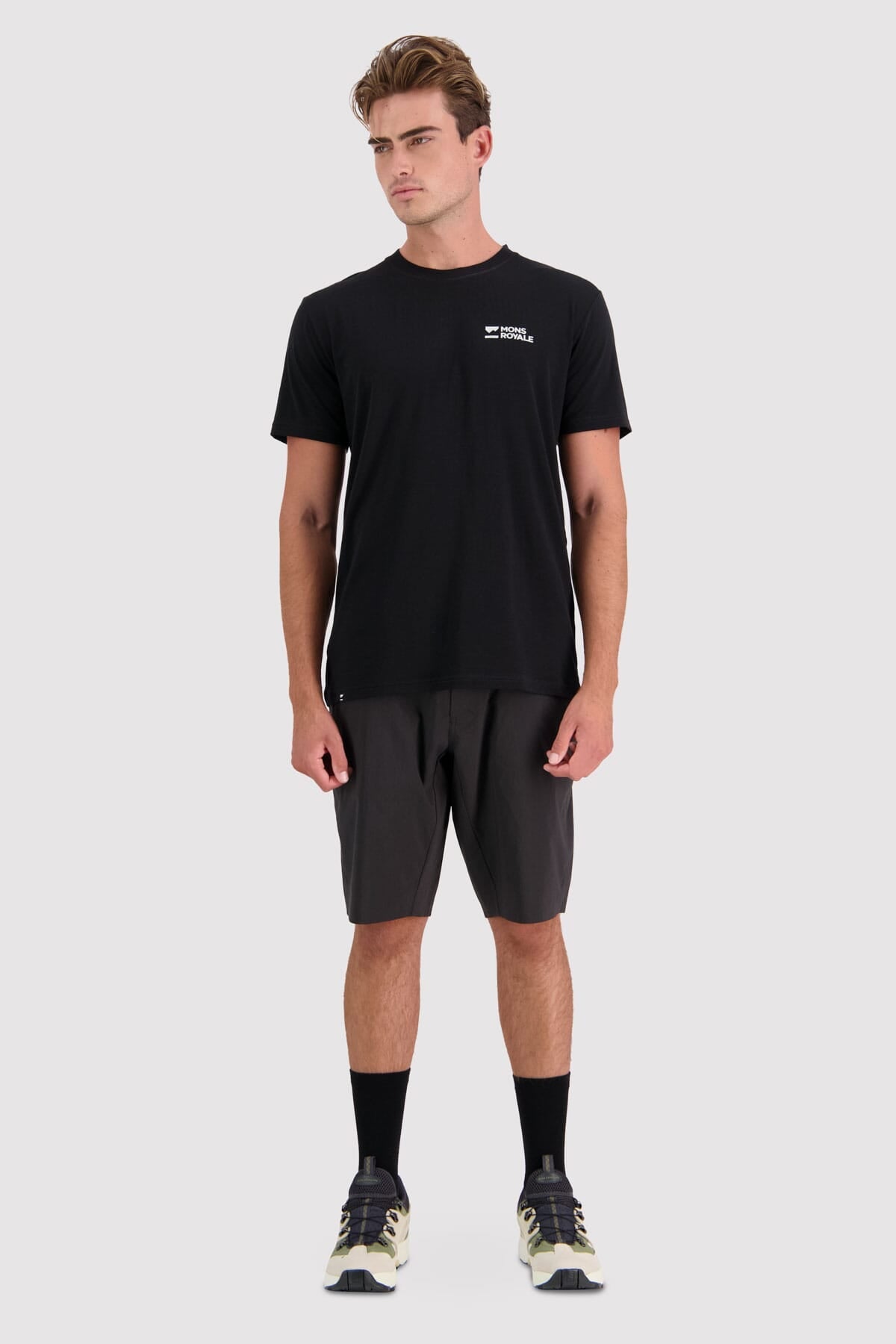 Icon Merino Air-Con T-Shirt - Black