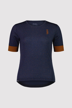 Cadence Merino Air-Con Tee - Midnight Terrazzo