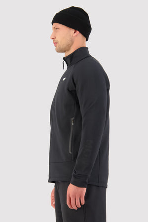 Nevis Merino Fleece Jacket - Black