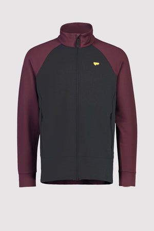 Nevis Merino Fleece Jacket - Wine Black