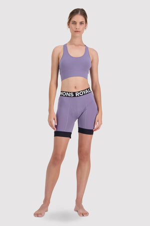 Stratos Merino Shift Sports Bra - Thistle